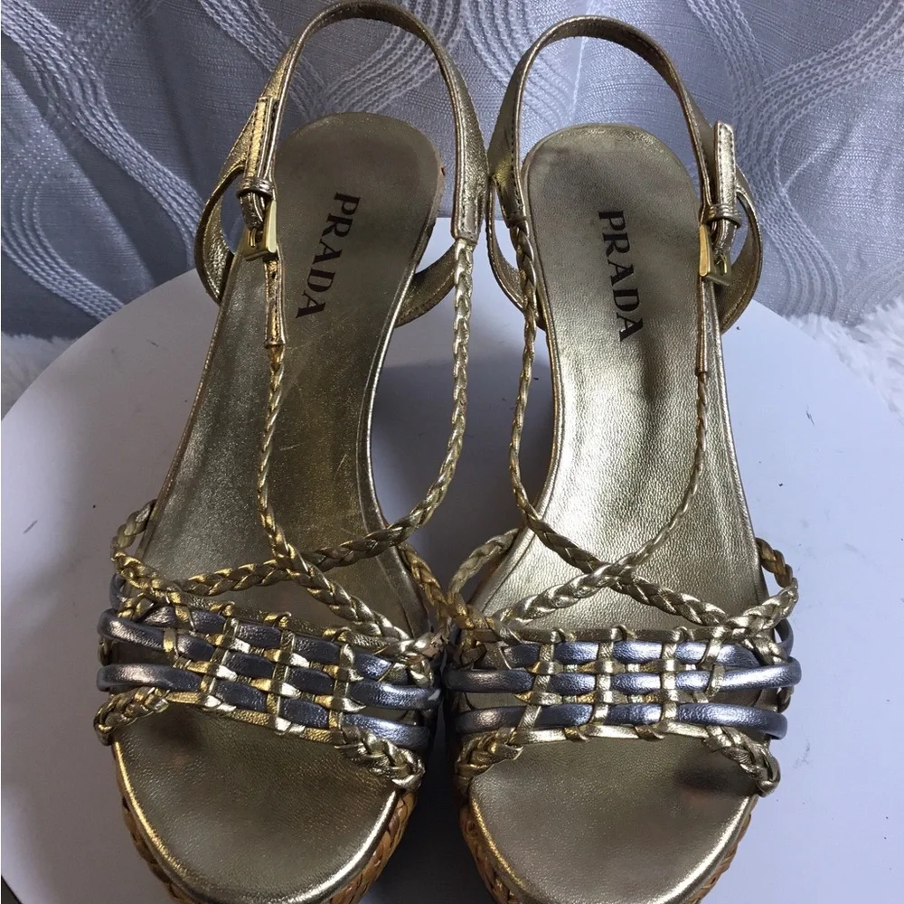 Prada stylish wedge